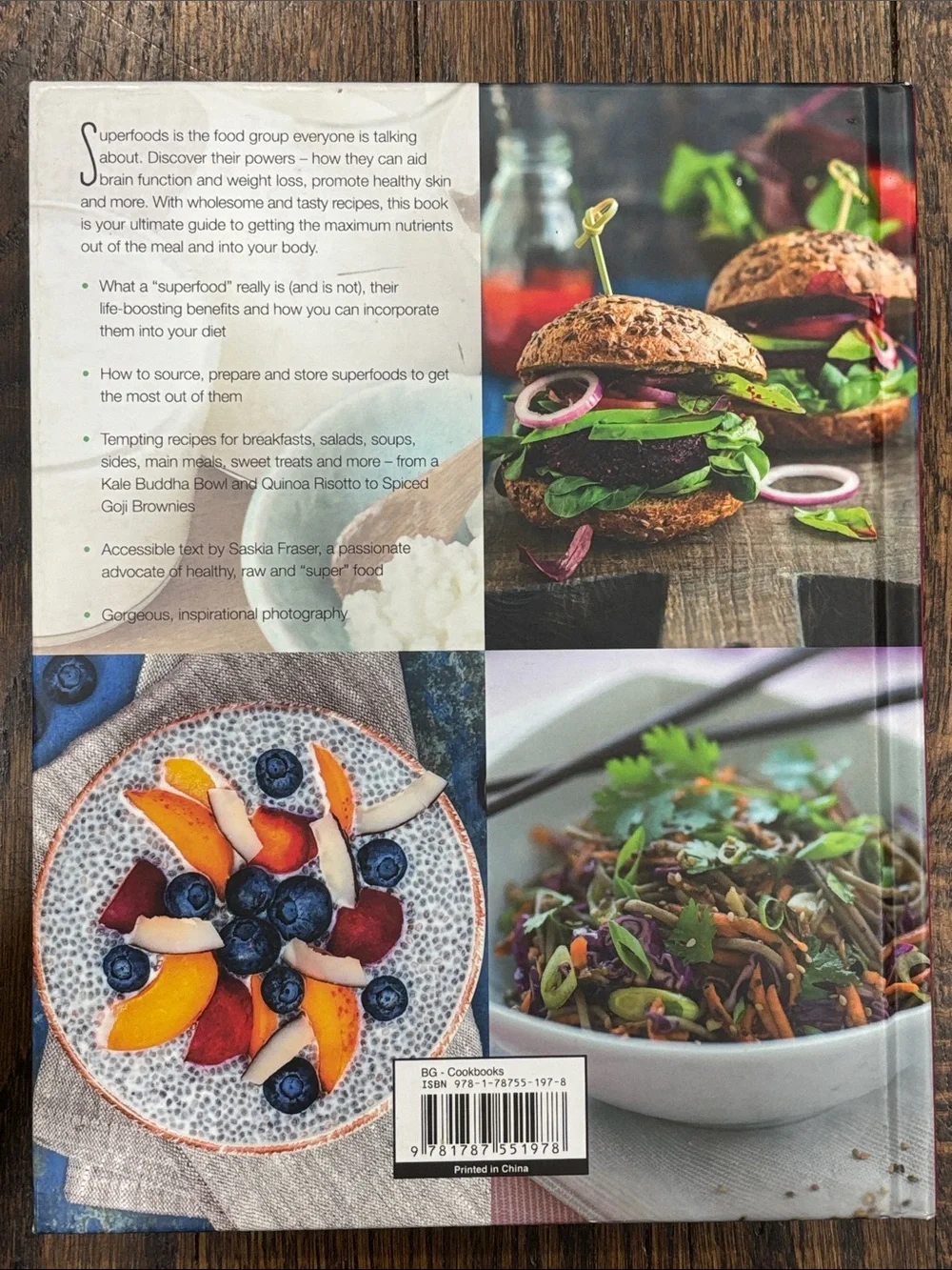 Superfoods Recipes & Preparation Cookbook